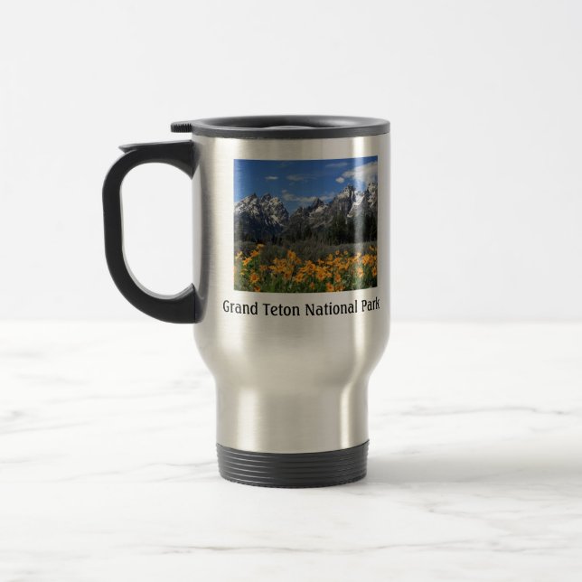 Grand Teton Springtime Souvenir Photo Resemugg (Vänster)
