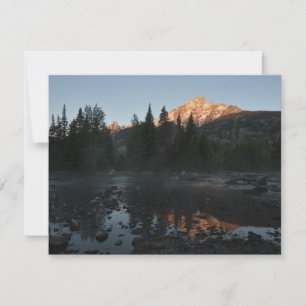 Grand Teton Sunrise i Cottonwood Bäck