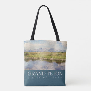 Grand Teton Tote, nationalparksbag Tygkasse