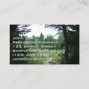 Grand Teton Trail Visitkort