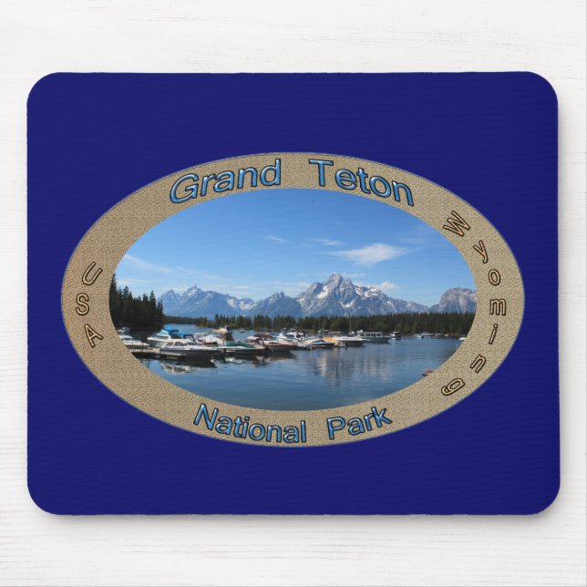 Grand Teton, USA, varmnationalparken Musmatta (Framsidan)