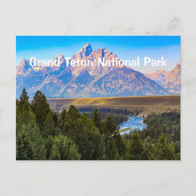 Grand Teton vykort (Framsida)