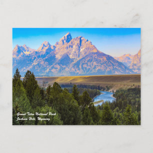 Grand Teton-vykort Vykort