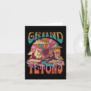 Grand Teton Wyoming Natature Hiking Mountains Outd Kort