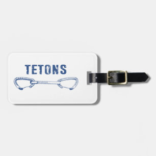 Grand Tetons klättring Quickdraw Bagagebricka