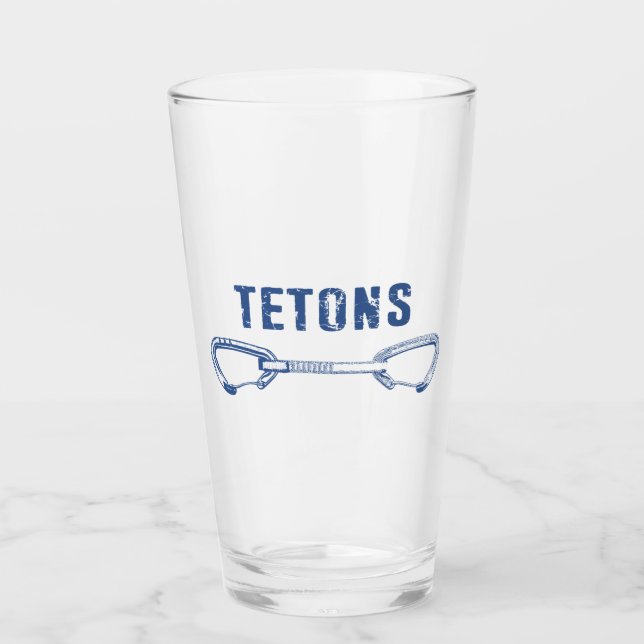 Grand Tetons Klättringsquickdraw Glaskopp (Framsida)