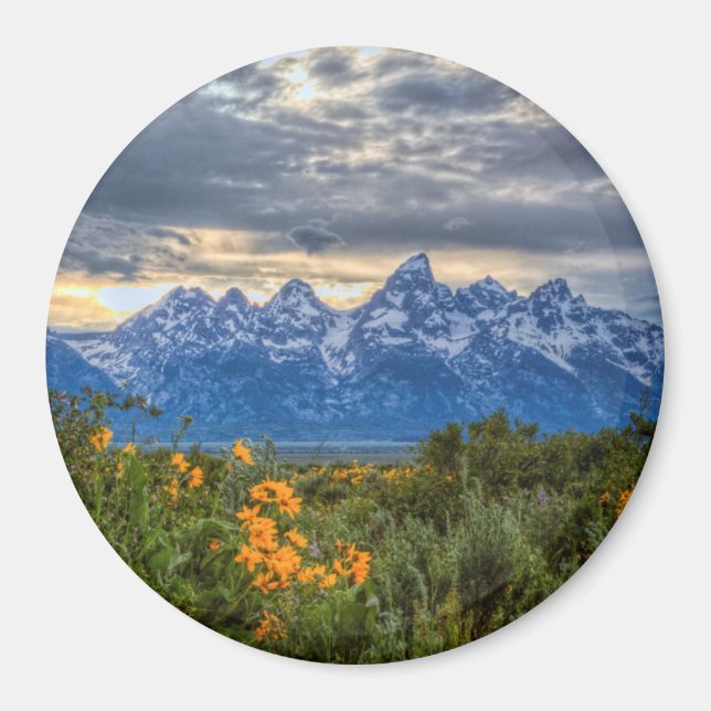 Grand Tetons Magnet (Framsidan)