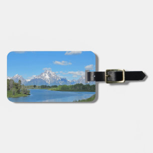 Grand Tetons Mountain View Luggage Taggs Bagagebricka