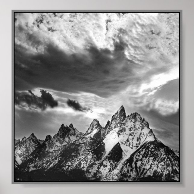 Grand Tetons Poster (Framsidan)