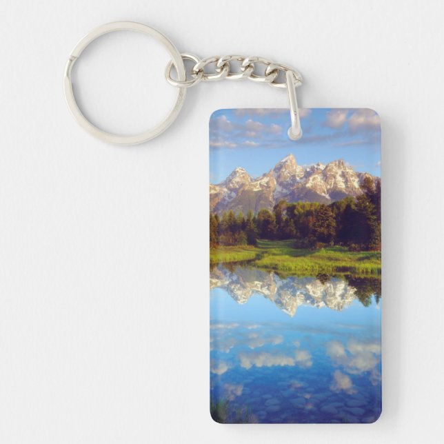Grand Tetons speglas i Snake River (Framsidan)