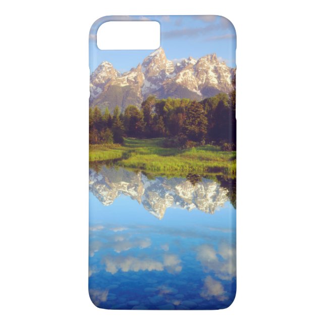 Grand Tetons speglas i Snake River Case-Mate iPhone Skal (Baksida)