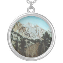 Grand Tetons Sterling Necklace