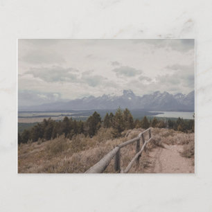 Grand Tetons Wyoming Keepsaké Vykort