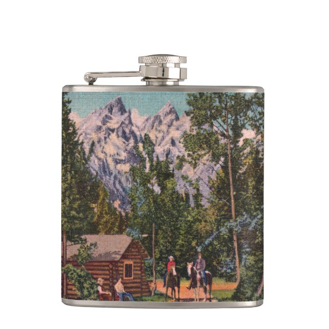 Grand Tetons - Wyoming-kolven Fickplunta (Framsidan)