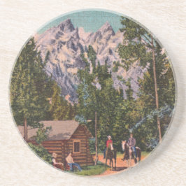 Grand Tetons - Wyoming Underlägg Sandsten