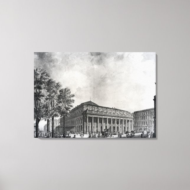 Grand Theater, Bordeaux Canvastryck (Framsida)