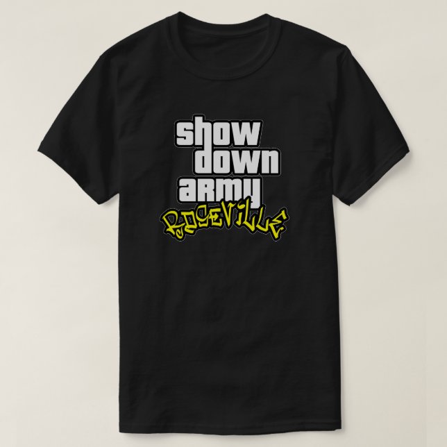 Grand Theft Army (Roseville) T-Shirt (Design framsida)
