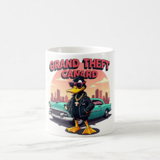 Grand Theft Canard – Le canard rebelle du gaming Kaffemugg