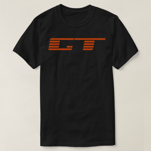 Grand Tour Logotyp Sticker T Shirt (Design framsida)