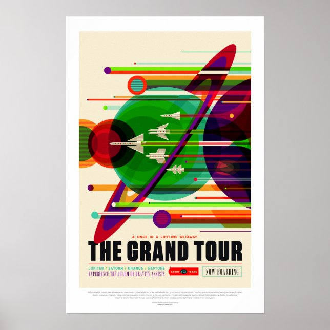 Grand Tour, Travel Poster (Framsidan)