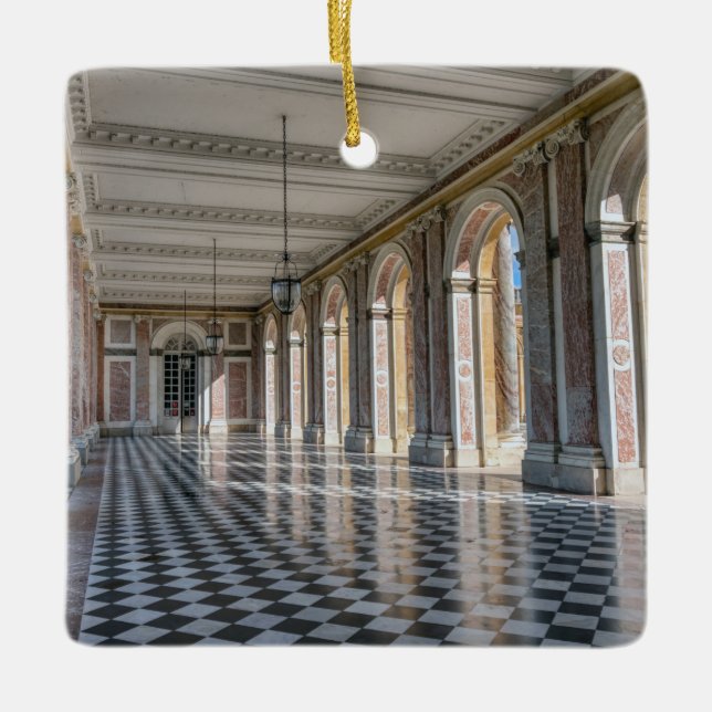 Grand Trianon peristyle i Versailles palace Julgransprydnad Keramik (Framsida)