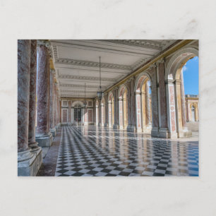 Grand Trianon peristyle i Versailles palace Vykort