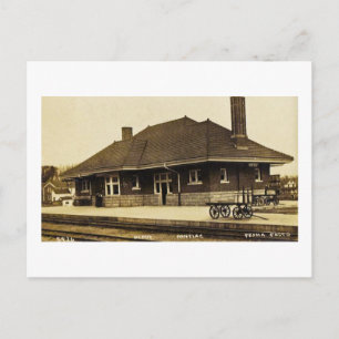 Grand Trunk Depot Pontiac Michigan Vykort