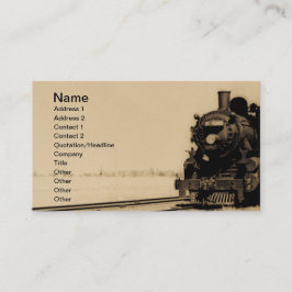 Grand Trunk Western Engine No. 5042 Business Card Lojalitetskort