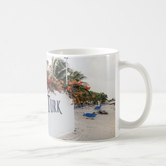 Grand Turk Beach Scene Kaffemugg (Höger)