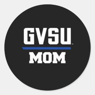 Grand Valley Gvsu Lakers Mamma Runt Klistermärke