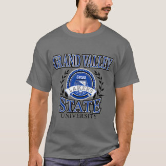 Grand Valley State Lakers Laurels Officiellt Licen T Shirt