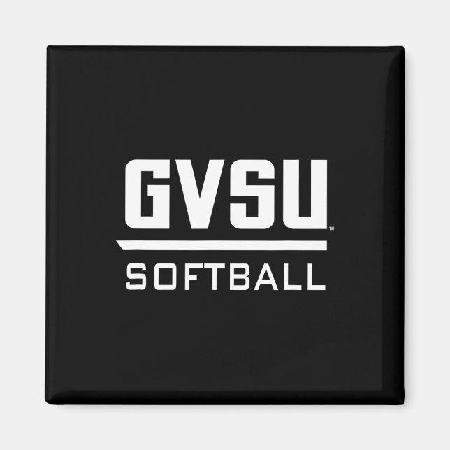 Grand Valley State University Gvsu Softll Apparel  Magnet (Framsidan)