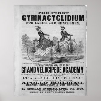 Grand Velocipede Academy Poster