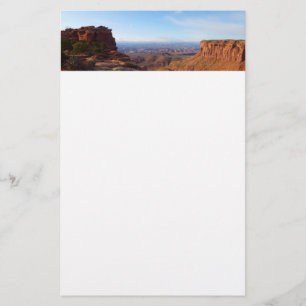 Grand View Point i Canyonlands National Park Brevpapper