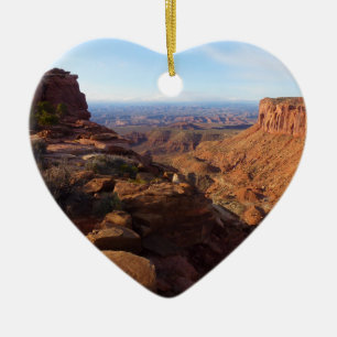Grand View Point i Canyonlands nationalpark Julgransprydnad Keramik