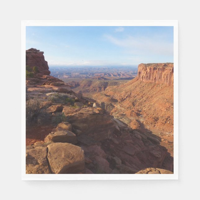 Grand View Point i Canyonlands nationalpark Pappersservett (Framsidan)