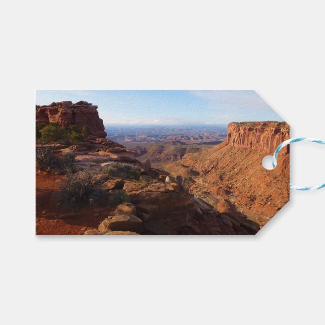 Grand View Point i Canyonlands nationalpark Presentetikett (Framsidan (Horisontell))