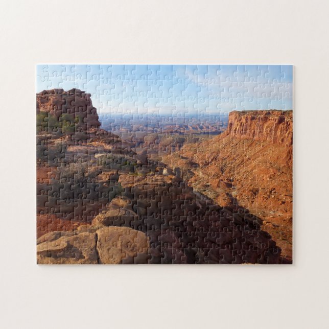Grand View Point i Canyonlands nationalpark Pussel (Horisontell)