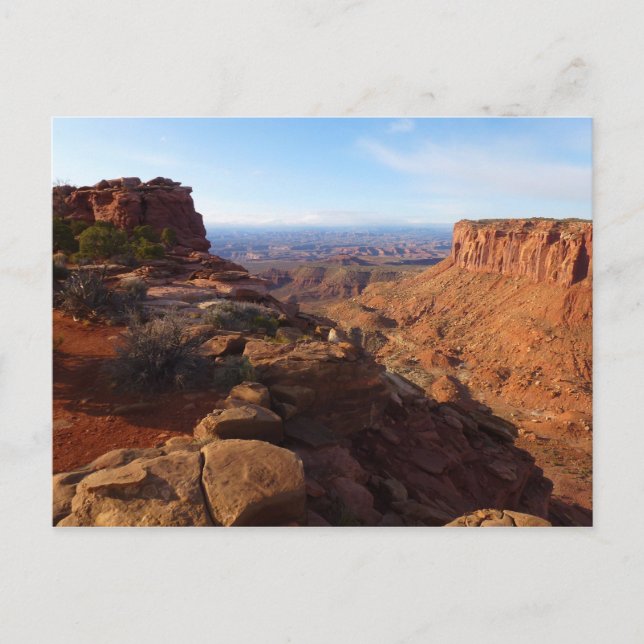 Grand View Point i Canyonlands nationalpark Vykort (Framsida)