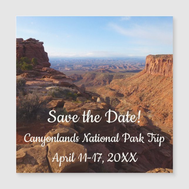 Grand View Point vid Canyonlands National Park (Framsida)