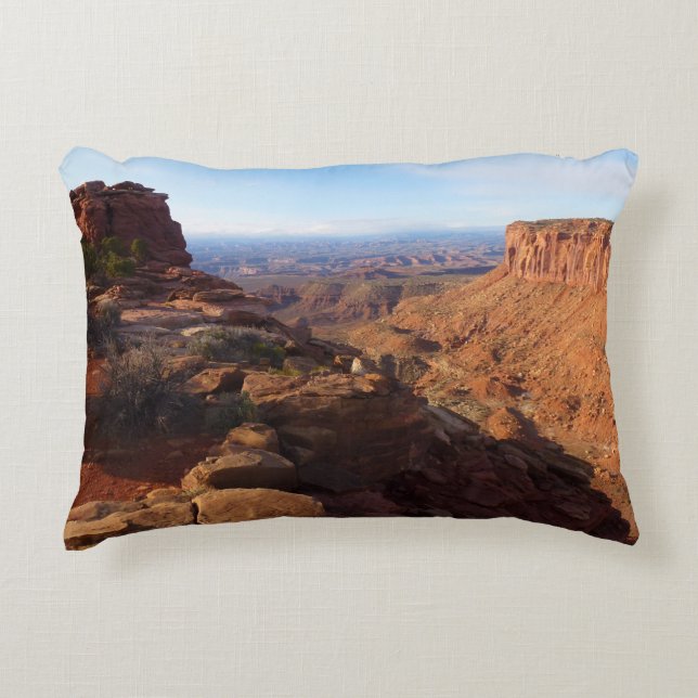 Grand View Point vid Canyonlands National Park Prydnadskudde (Framsidan)