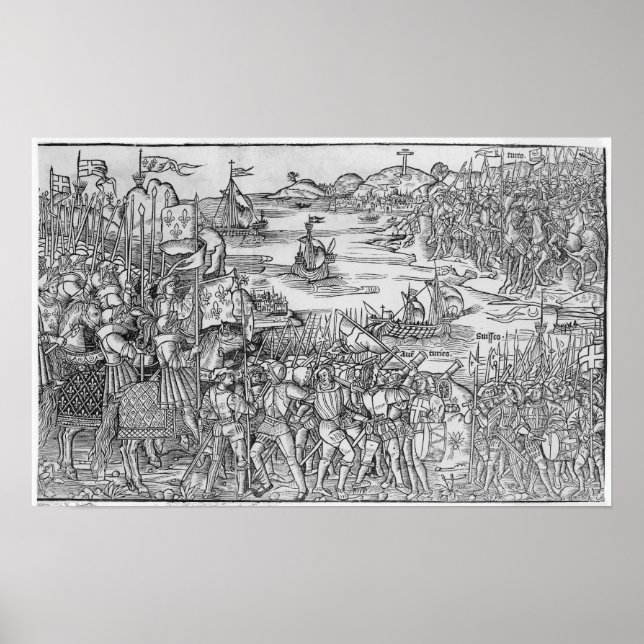 Grand Voyage de Hierusalem" Poster (Framsidan)