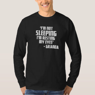 Granda Joke Jag tänker inte skjuta att jag återstä T Shirt