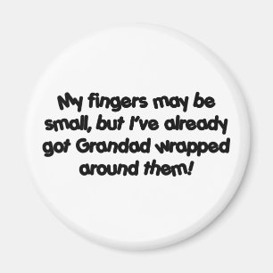 Grandad' slåget in s! magnet