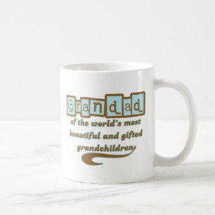 Grandad av begåvade barnbarn kaffemugg