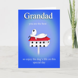 Grandad fars dagkort kort