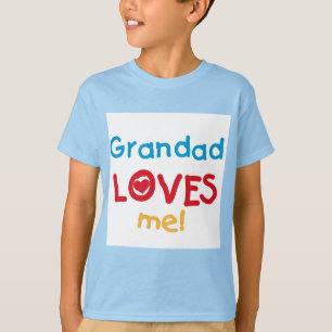 Grandad Kärlek Me T-shirts och gåvor