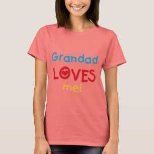 Grandad Kärlek Me T-shirts och gåvor