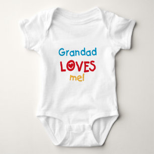 Grandad Kärlek Me T-shirts och gåvor