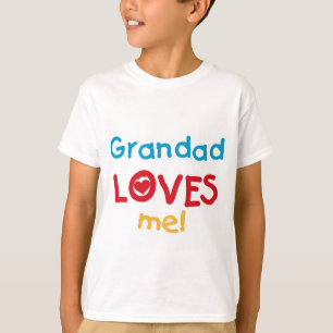 Grandad Kärlek Me T-shirts och gåvor